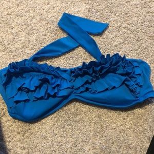 Aerie Ruffle Bikini Top